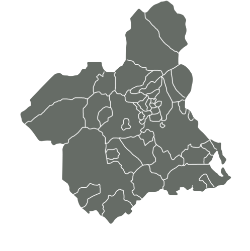 Mapa Regin de Murcia
